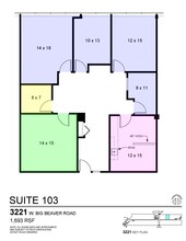 3155 W Big Beaver Rd, Troy, MI for rent Floor Plan- Image 1 of 1