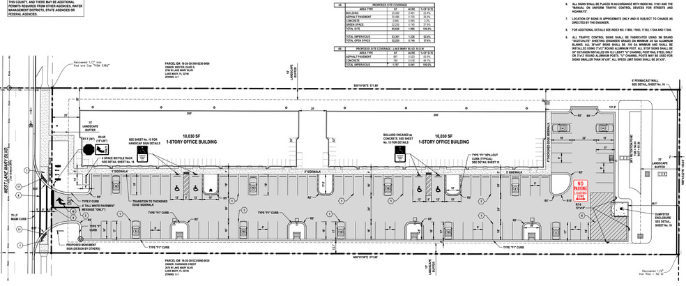 2801 W Lake Mary Blvd, Lake Mary, FL for sale - Site Plan - Image 2 of 2