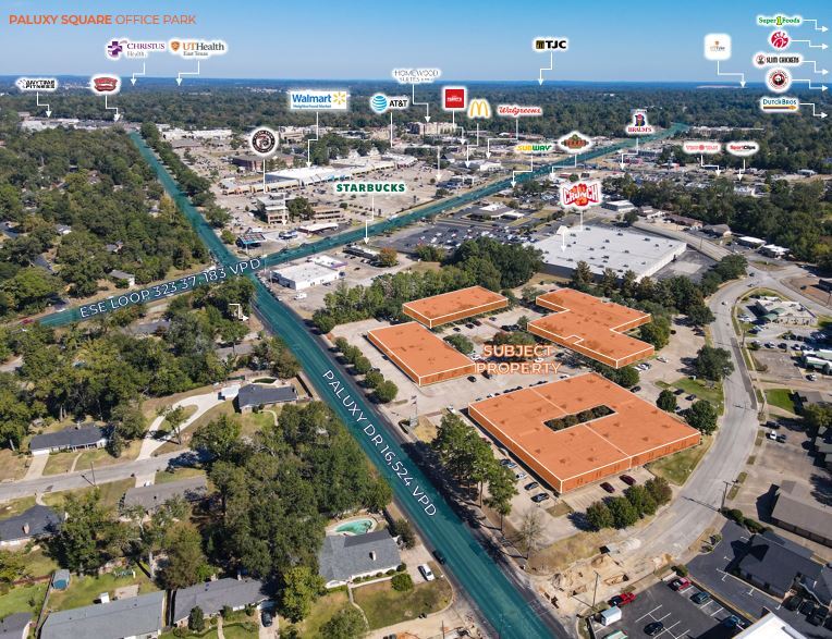 3800 Paluxy Dr, Tyler, TX to rent - Building Photo - Image 2 of 8