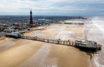 North Pier, Blackpool, LAN - AERIAL  map view