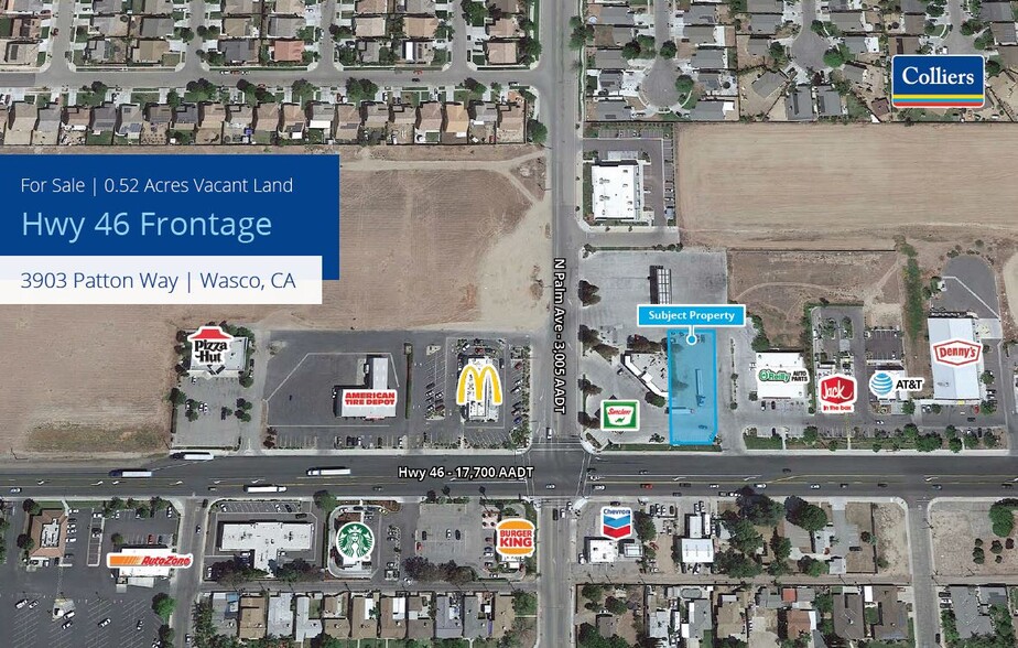 Highway 46, Wasco, CA for sale - Building Photo - Image 1 of 2