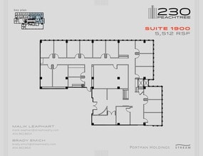 230 Peachtree St NW, Atlanta, GA to rent Floor Plan- Image 1 of 1