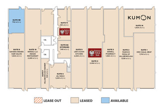 415 Route 206, Hillsborough, NJ for rent Floor Plan- Image 2 of 2