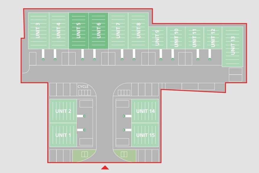 Burford Rd, Witney for rent - Site Plan - Image 2 of 2