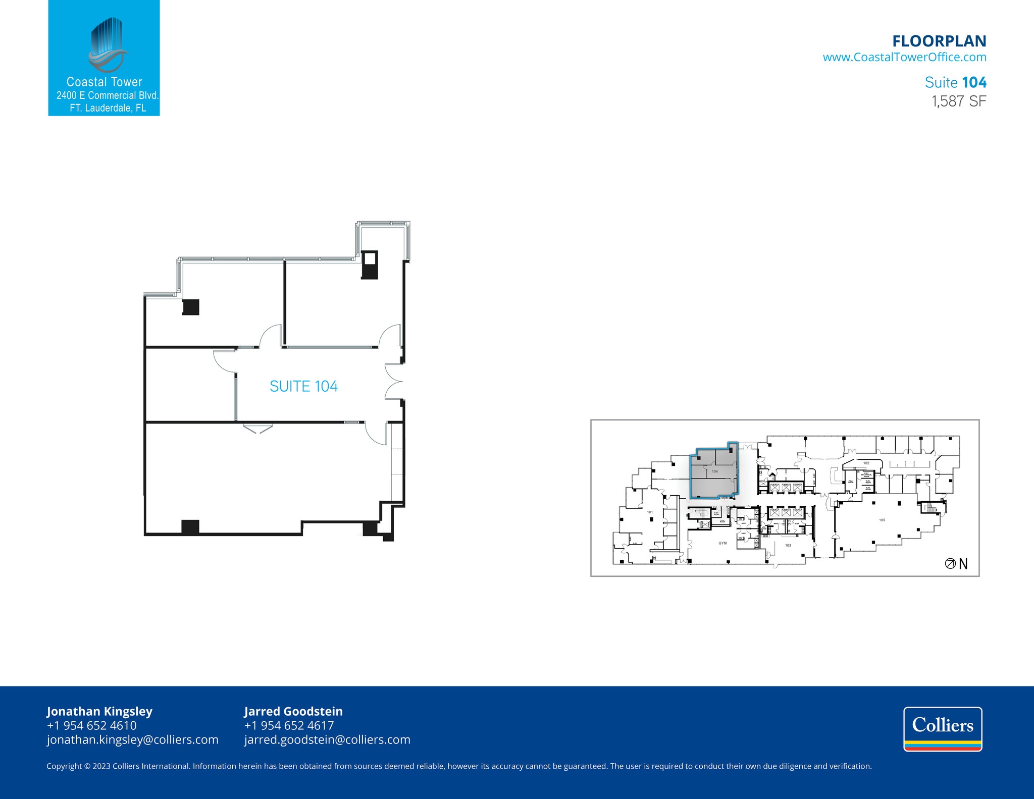 2400 E Commercial Blvd, Fort Lauderdale, FL for rent Floor Plan- Image 1 of 1