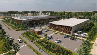 Mérignac, GIR - Aerial map view