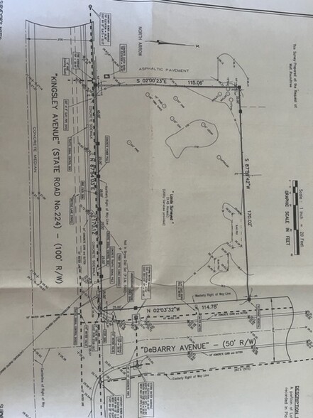 1922 Debarry Ave, Orange Park, FL for sale - Site Plan - Image 2 of 2