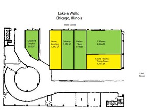 171-177 N Wells St, Chicago, IL for rent Site Plan- Image 1 of 1