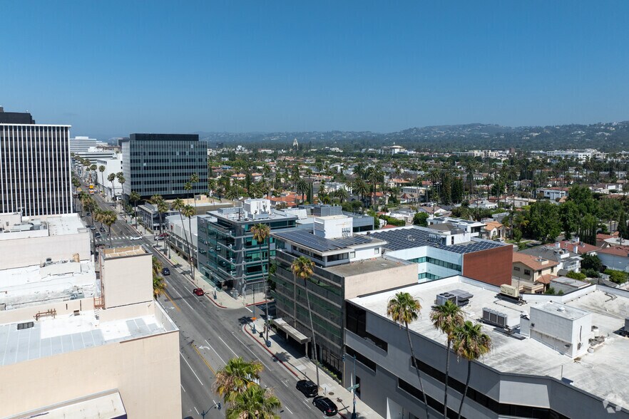 9025 Wilshire Blvd, Beverly Hills, CA for rent - Aerial - Image 3 of 36