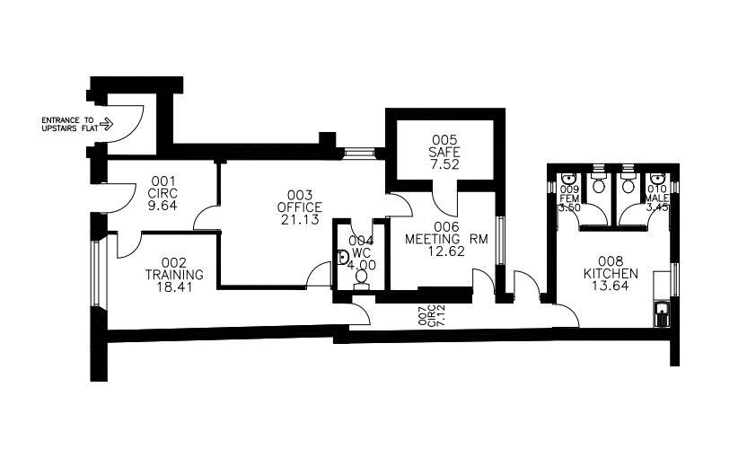 37A Main St, Kirkconnel for sale - Typical Floor Plan - Image 3 of 3