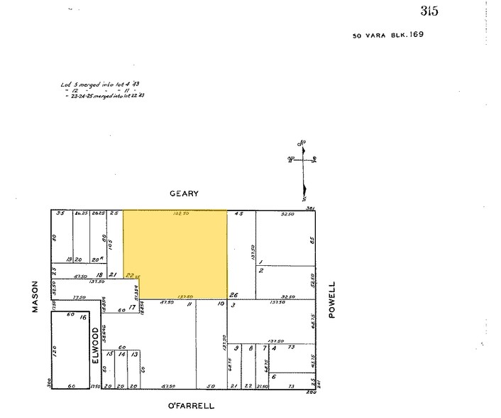 347 Geary St, San Francisco, CA for rent - Plat Map - Image 3 of 5