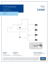 1770 St James Pl, Houston, TX to rent Floor Plan- Image 1 of 1