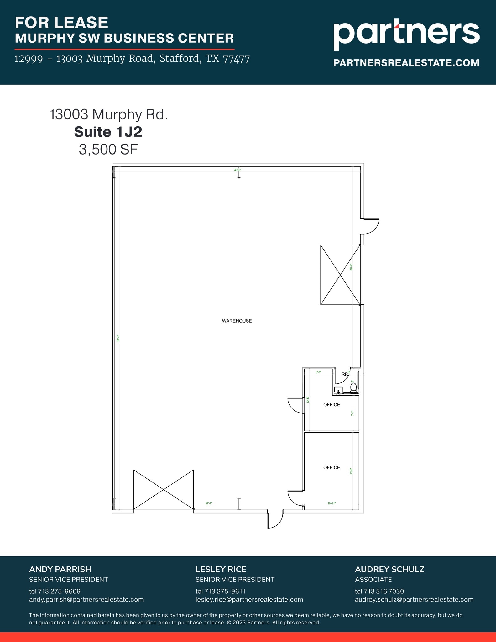 12999-13003 Murphy Rd, Stafford, TX to rent Site Plan- Image 1 of 1