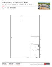 2800 W Division St, Arlington, TX for rent Site Plan- Image 1 of 2