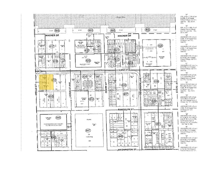 171-177 N Wells St, Chicago, IL for rent - Plat Map - Image 2 of 2