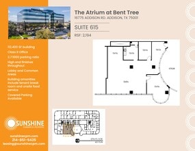 16775 Addison Rd, Addison, TX to rent Site Plan- Image 1 of 1