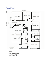 2419 Bellevue Av, West Vancouver, BC for rent Floor Plan- Image 1 of 1