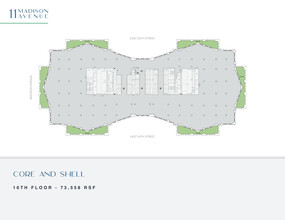 11 Madison Ave, New York, NY for rent Floor Plan- Image 2 of 2