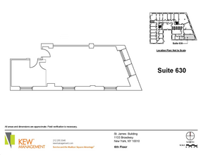 1133 Broadway, New York, NY for rent Floor Plan- Image 1 of 4