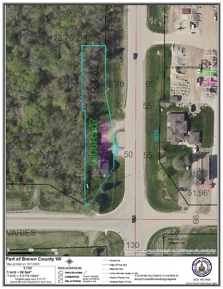 4864 WI-57 Lot A, De Pere, WI for sale - Plat Map - Image 1 of 1