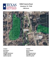 10994 Fostoria Rd, Cleveland, TX - aerial  map view - Image1