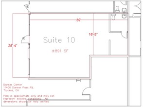 11400 Donner Pass Rd, Truckee, CA for rent Floor Plan- Image 2 of 3