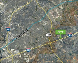 5190 Graytown Rd, Schertz, TX - AERIAL  map view