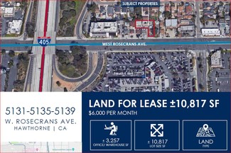 More details for 5131 W Rosecrans Ave, Hawthorne, CA - Land for Rent