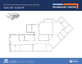 6075 The Corners Pky, Peachtree Corners, GA for rent Floor Plan- Image 1 of 1