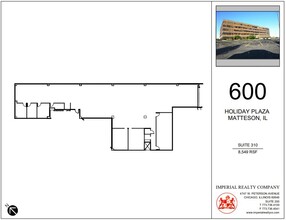 600 Holiday Plaza Dr, Matteson, IL for rent Floor Plan- Image 1 of 4