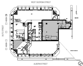 1188 W Georgia St, Vancouver, BC for rent Floor Plan- Image 2 of 3