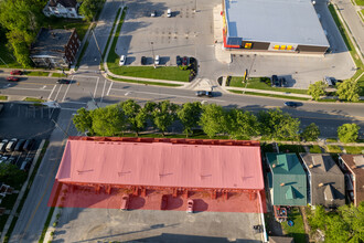 500-518 W Elm St, Lima, OH - AERIAL  map view - Image1