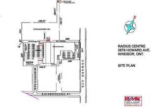 2679 Howard Blvd, Windsor, ON for rent Site Plan- Image 1 of 4