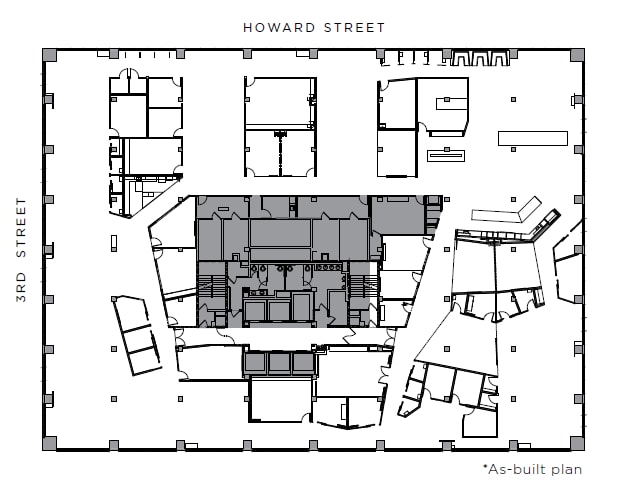 201 Third St, San Francisco, CA to rent Floor Plan- Image 1 of 1