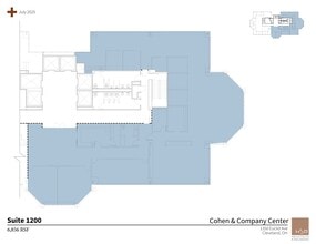 1350 Euclid Ave, Cleveland, OH to rent Site Plan- Image 1 of 1