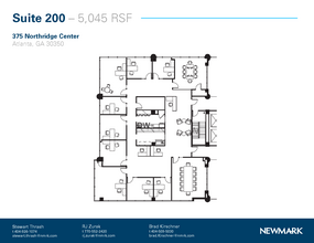 375 Northridge Rd, Atlanta, GA for rent Floor Plan- Image 1 of 1