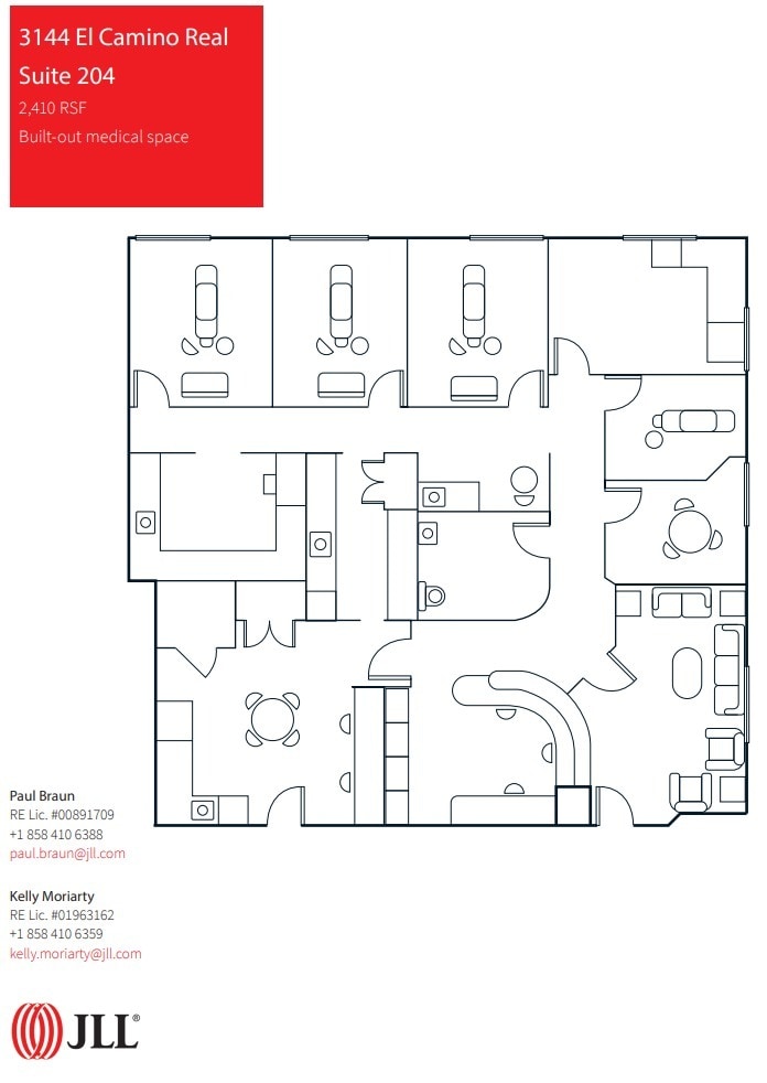 3144 El Camino Real, Carlsbad, CA to rent Floor Plan- Image 1 of 1