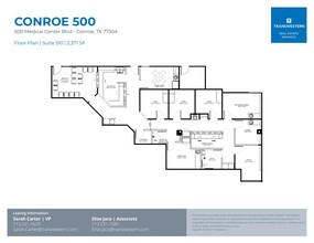 500 Medical Center Blvd, Conroe, TX for rent Floor Plan- Image 1 of 1