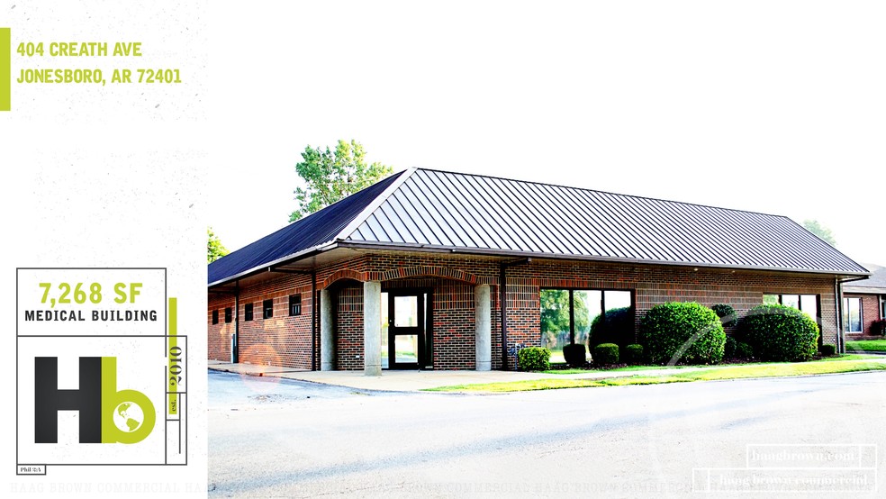 404 Creath Ave, Jonesboro, AR for sale - Building Photo - Image 1 of 1