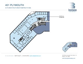 401 Plymouth Rd, Plymouth Meeting, PA for rent Site Plan- Image 1 of 1