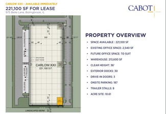 More details for 975 Belle Ln, Bolingbrook, IL - Industrial for Rent