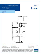 2425 Fountain View Dr, Houston, TX for rent Floor Plan- Image 1 of 1