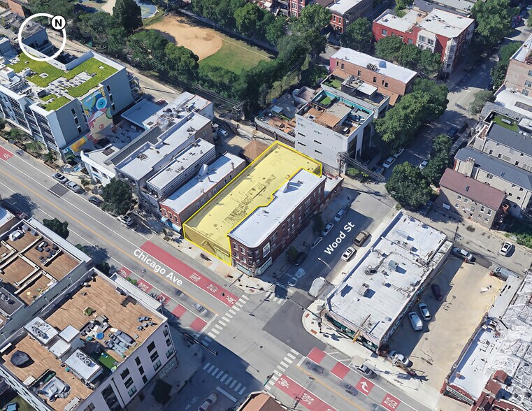 1802-1806 W Chicago Ave, Chicago, IL for sale - Aerial - Image 1 of 9