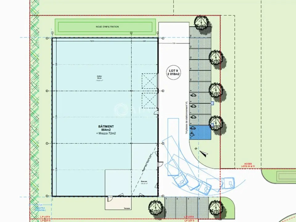 Vente Local d'activités 936 m² - Photo 1