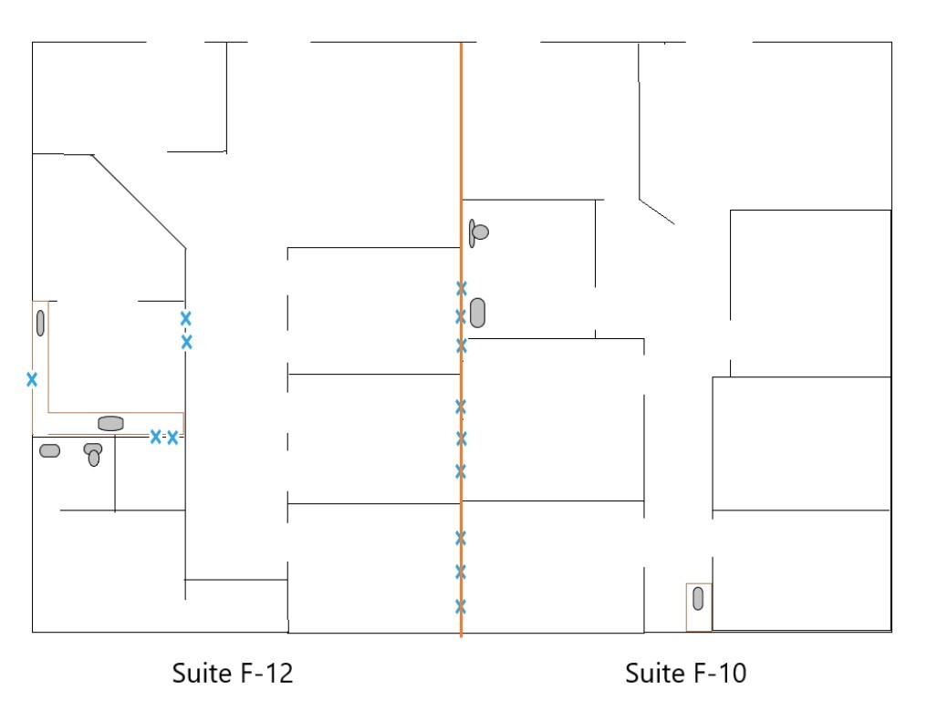 701 Howe Ave, Sacramento, CA 95825 - Unit F-10 & 12 -  - Floor Plan - Image 1 of 1