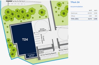 Salisbury Rd, Calmore to rent Site Plan- Image 1 of 1