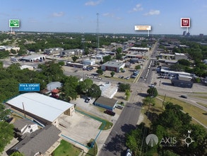 916 S Locust St, Denton, TX - AERIAL map view