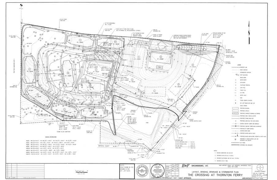 166 Thornton Ferry Rd, Hot Springs National Park, AR for sale - Site Plan - Image 2 of 3