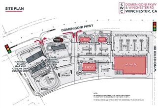 SWC Domenigoni Pky. & Winchester Rd, Winchester, CA to rent Floor Plan- Image 1 of 1