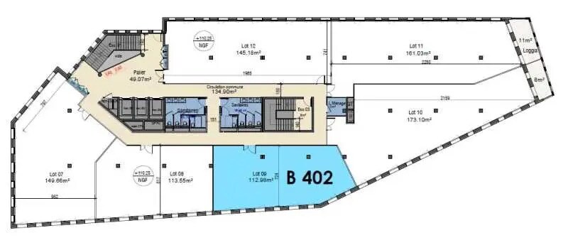 12 Avenue Émile Baudot, Palaiseau, ESS 91120 - Unit 12 -  - Floor Plan - Image 1 of 1